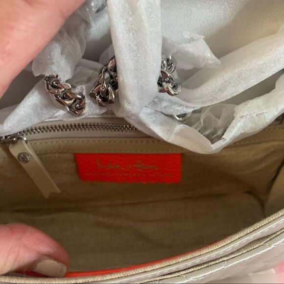 India Hicks Countess Bag - Silver - NWT - Picture 7 of 10